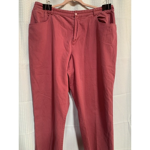 CJ Banks Pants - CJ Banks 18 Women Dusty Rose‎ Casual Pants